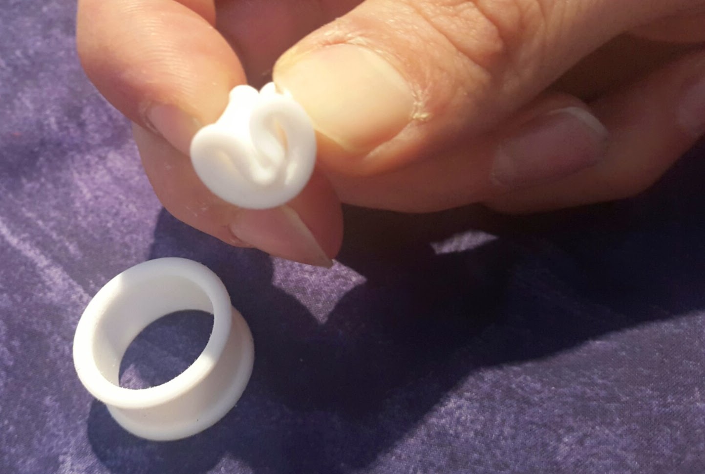 Folded phimocure ring